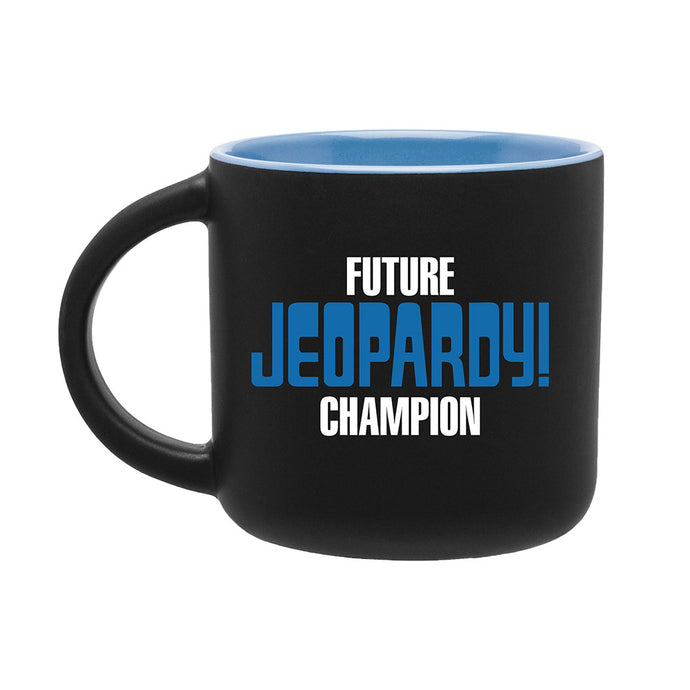 Future Jeopardy! Champion Black Mug