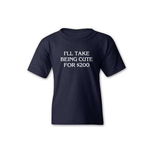 Jeopardy! I'll Take Being Cute for $200 Toddler Tee