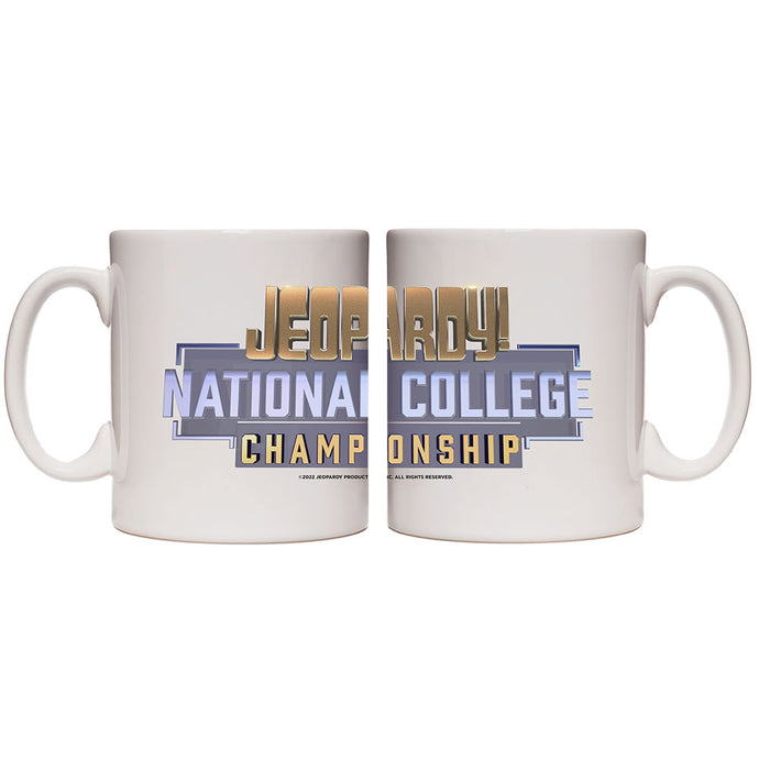 Jeopardy! College Tournament White Mug