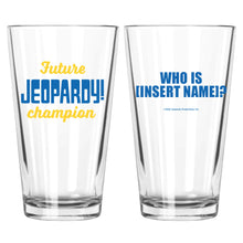 Future Jeopardy! Champion Personalized Pint Glass