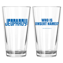 Jeopardy! Logo Personalized Pint Glass