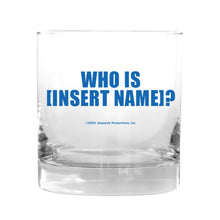 Jeopardy! Logo Personalized Rocks Glass