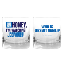 Not Now Honey Personalized Rocks Glass from Jeopardy!