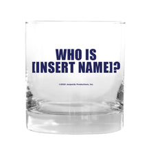 Make it a True Daily Double Yellow Personalized Rocks Glass from Jeopardy!