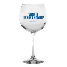 Not Now Honey Personalized Wine Glass from Jeopardy!