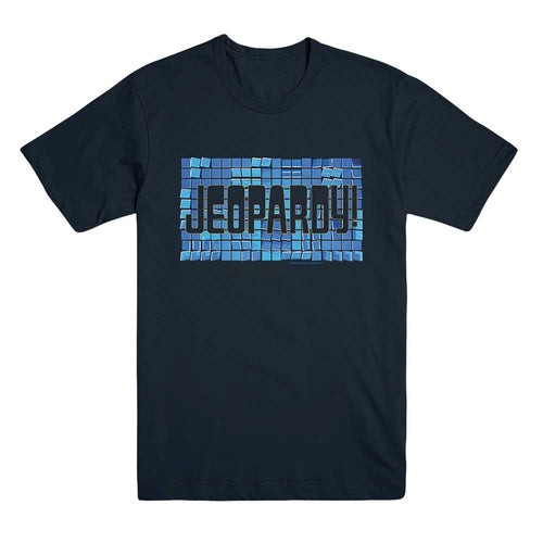 Jeopardy! Tile Logo Navy Tee