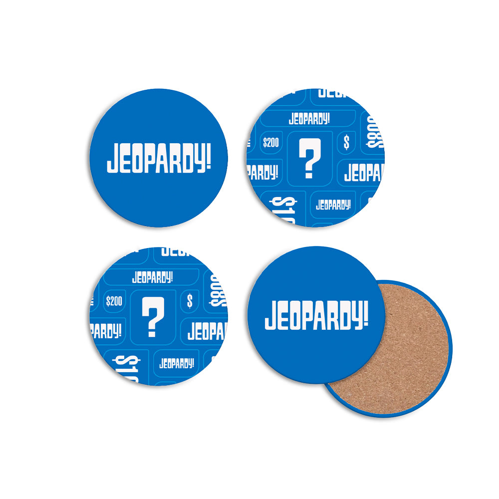 Jeopardy! Logo Coaster Set