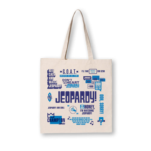 Jeopardy! Quotes Tote Bag