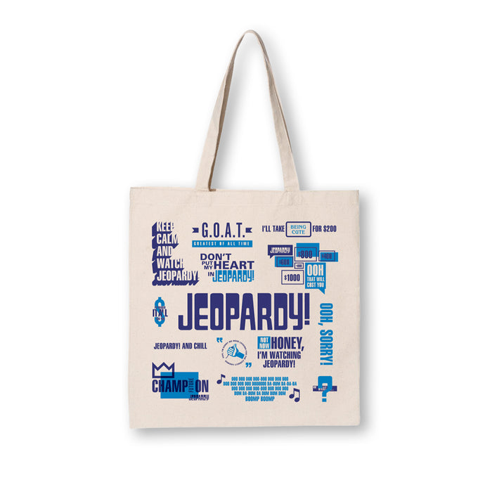 Jeopardy! Quotes Tote Bag