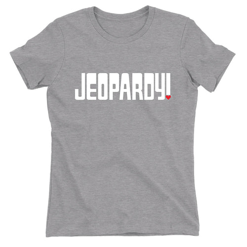 Jeopardy! Heart Logo Ladies Tee