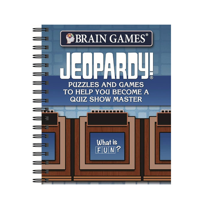 Jeopardy! Brain Games Puzzle Book