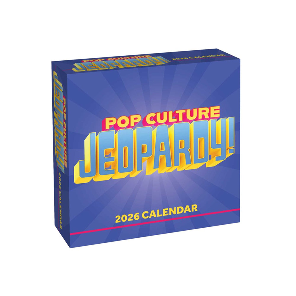 Pop Culture JEOPARDY! 2026 Day-to-Day Calendar – The Jeopardy! Store