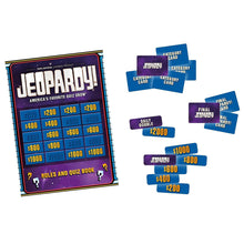Jeopardy! Game Tin with 90 Cards & Book Full of Classic Questions