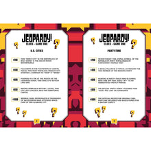 Jeopardy! Game Tin with 90 Cards & Book Full of Classic Questions